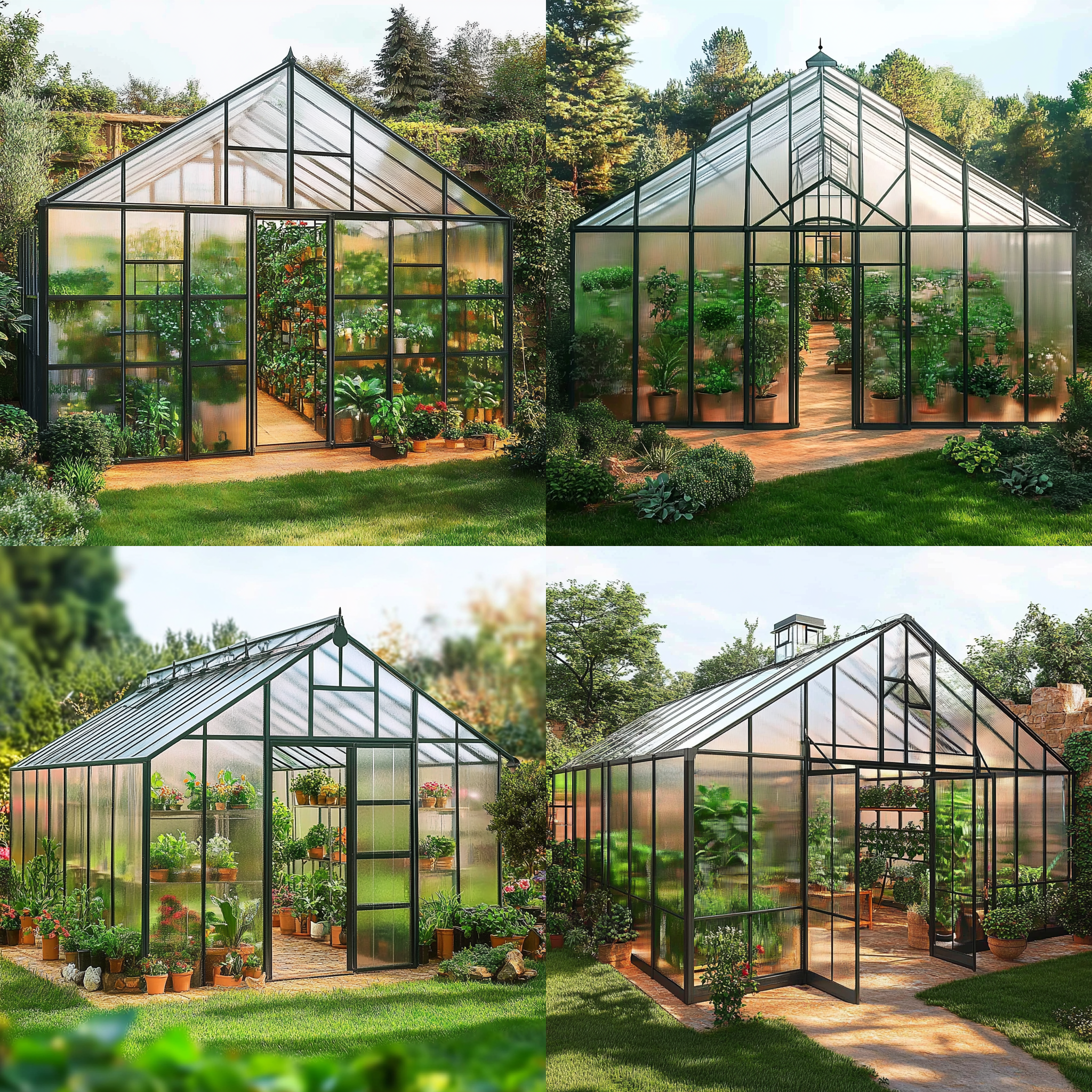 https://oc.superx.chat/img/1746754861682.jpg > An enchanting glass greenhouse, depicted in a breathtakingly realistic photograph that reveals exquisite details and a vivid tapestry of flourishing greenery, radiating unmatched clarity and brilliance, 8K, aerial perspective, --style raw --ar 1:1 --iw 1.8