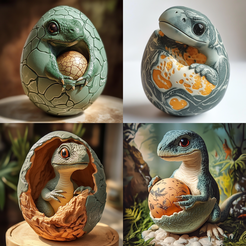 Can you help me modify this to a solid color? It's the same style as other dinosaur egg designs < https://oc.superx.chat/img/1749870983755.png >