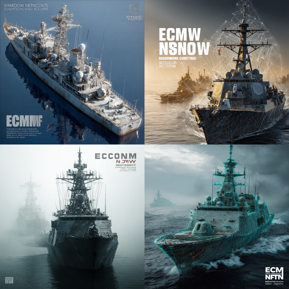 Electronic Warfare System: Shadow Network Suite () Design Inspiration: Underground Communication and Interference of German Signals. Function: Full frequency interference: Disturb enemy ship radar, communication, and fire control systems. False signal: Creating ghost warship decoys to mislead the enemy into locking in. Encryption communication: using quantum encryption technology to prevent interception. Appearance: The surface of the ship is covered with invisible coatings and miniature signal transmitters. 『』ECMShadow Net ECM SuiteFFI“”