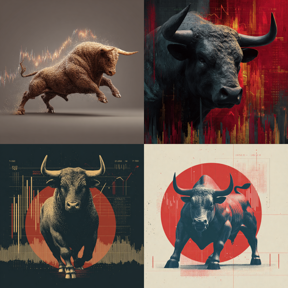 Bull market stock market  