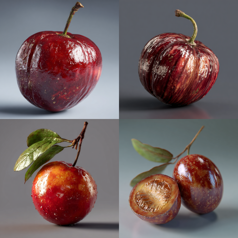 Super realistic single jujube 