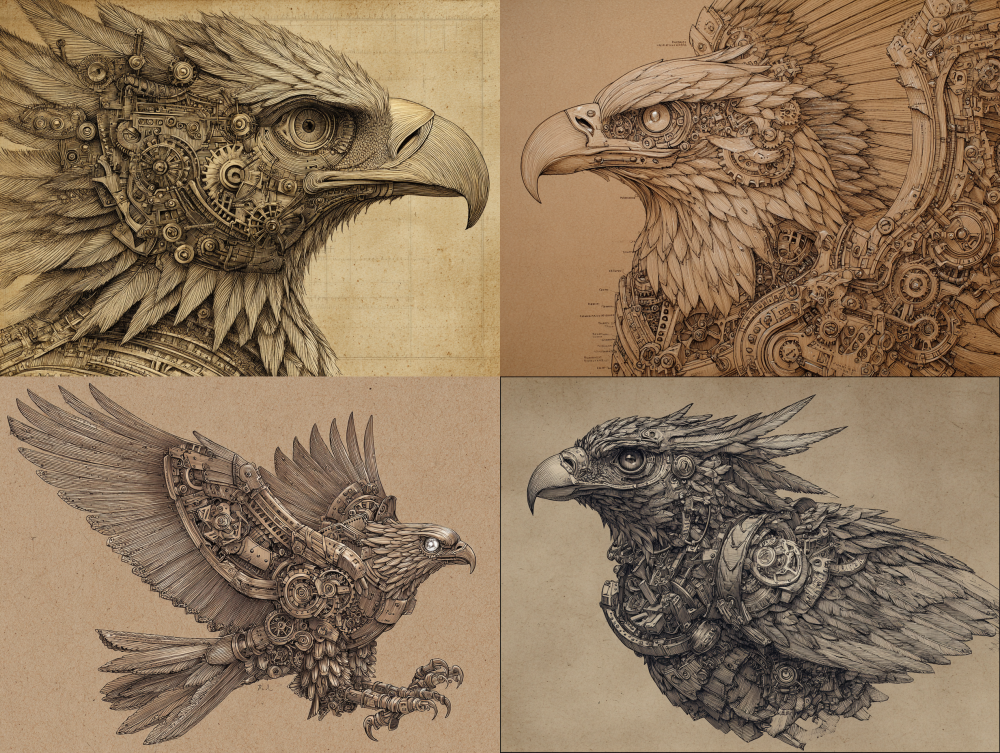 hyperdetailed-technical-sketch-of-a-majestic-eagle-midjourney-ai