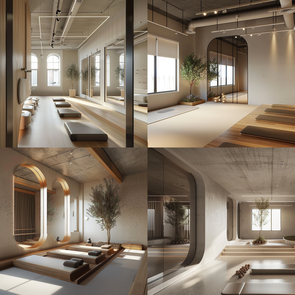The corners of the Pratu classroom are all perspective, and inside are private Pilates classes. The overall reference photos are high-definition and have a realistic effect < https://oc.superx.chat/img/1780207145528.jpg > L133DMAX --v 6