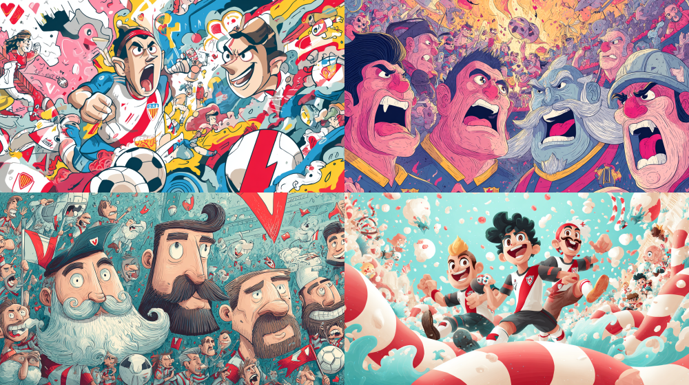 Create a vibrant and whimsical cartoon-style promo... | Midjourney官网_AI ...