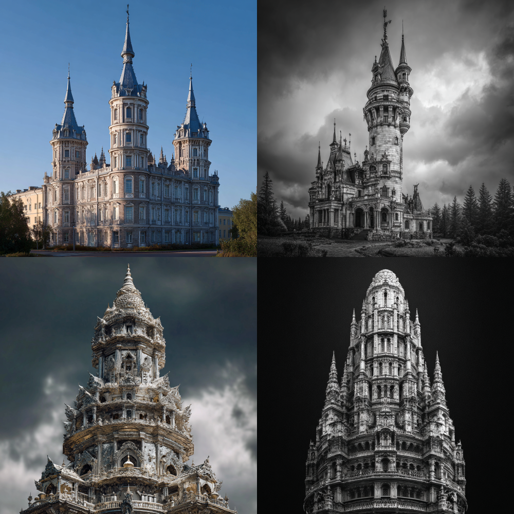 Silver palace tower, photo 
