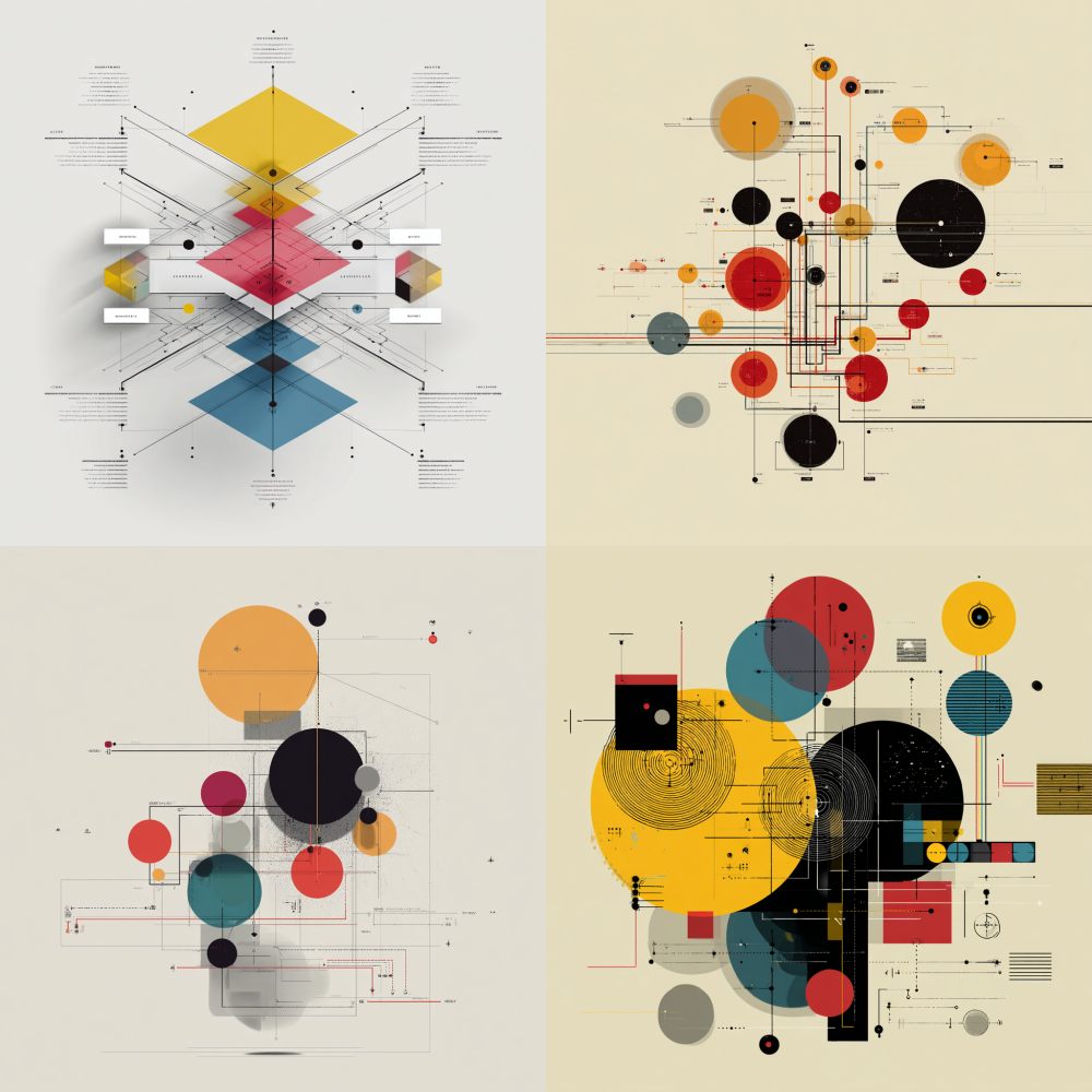 Please generate a Memphis style graphic design case diagram 