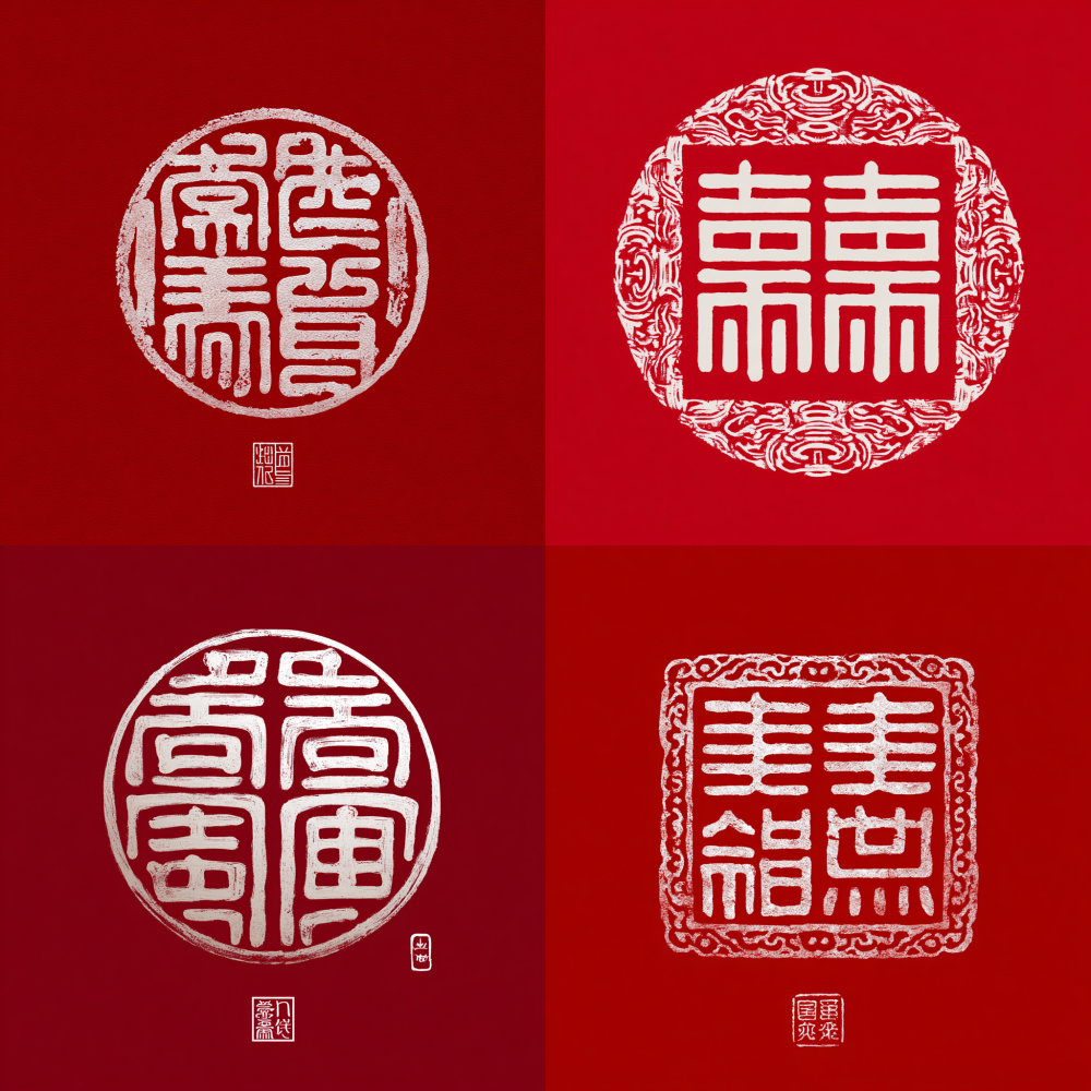 Cloud "" Cloud Pole Construction " Chinese traditional seal logo, a square seal with a Zhu red background, a white character in a seal script style that looks like building joints, company name at the bottom in powerful engraved