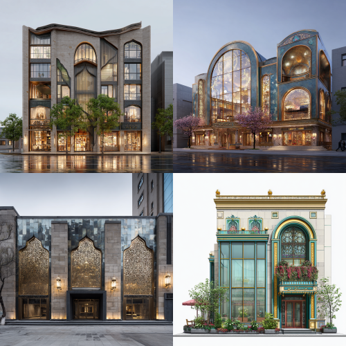 新疆特长店门面设计