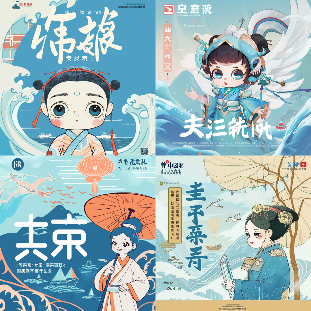 Sichuan Education Edition Sichuan Xiaorun Design Copy 1: Positioned as a modern and minimalist image, without ancient style, pandas, or Sanxingdui, highlighting Sichuan's regional characteristics and educational connotations, with a youthful, sunny, and minimalist style. 2、 Core elements of Sichuan characteristics: With Sichuan characters as the core visual element, incorporating minimalist lines of Sichuan mountains and water patterns of the Sichuan River, strengthening regional identity. Specify elements: book, wings, water. Book: Holding a simple book symbolizes the foundation of knowledge. Wings: Light and modern book wings, symbolizing students chasing their dreams and soaring high. Water: Smooth water patterns are used as hem and ribbon to represent moisturizing and educating people. 3、 The image design version features a cartoon style, with a cute head and body, and a sunny and confident expression. The overall image is that of modern students, without any ancient style clothing. The top of the head is decorated with simple mountain shapes and Sichuan characters, while the back is paired with light and thin book wings. The hem and cuffs are decorated with flowing water patterns, and one hand holds a book, with a lively and upward posture. 4、 Main colors: Sichuan blue, Sichuan blue; Auxiliary colors: Bookish white, light gold. The color tone is clean and refreshing, modern and atmospheric, suitable for official promotion, campus cultural and creative, new media and other scenarios. 5、 The meaning is nourished by the mountains and waters of Sichuan, and winged by textbook knowledge, showcasing the inclusive, upward, and empowering growth philosophy of education in Sichuan. < https://oc.superx.chat/img/1772677755015.jpg >  Q  IP「」IP  Q  “” Q  “”  --v 6